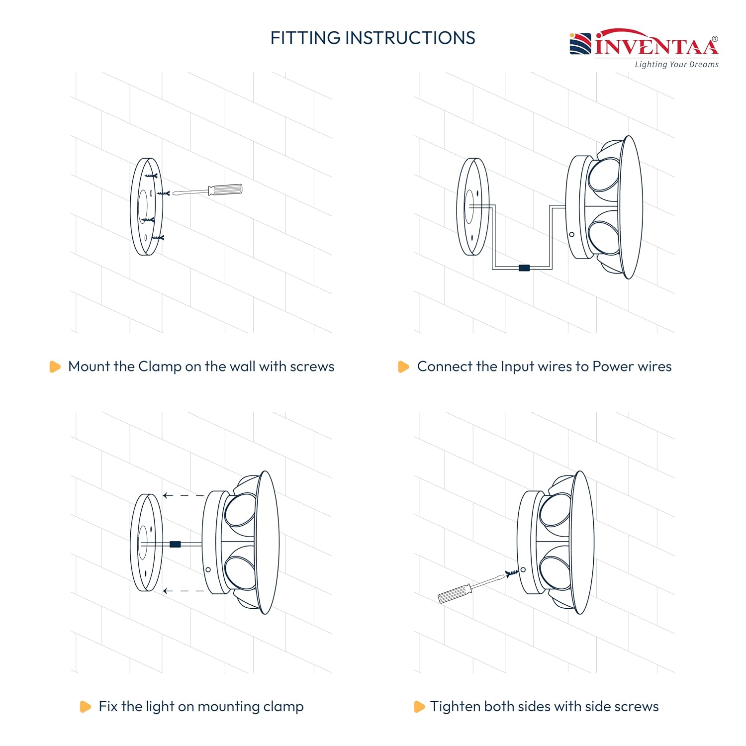 Atzia 6W Round LED Waterproof Wall Light image 6
