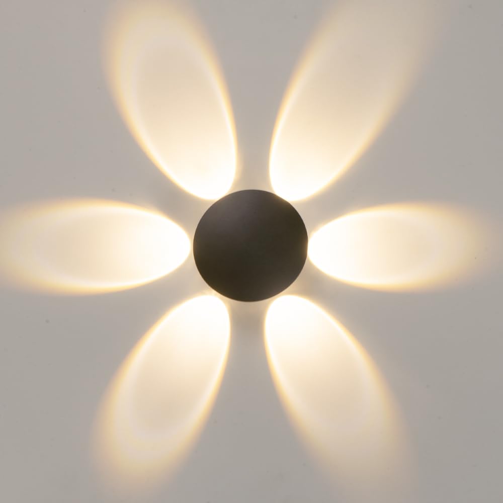 Atzia 6W Round LED Waterproof Wall Light