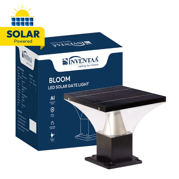 Led Solar Gate Light Bloom SLR-2414
