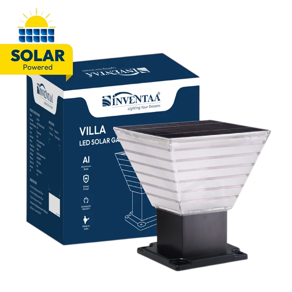 SLR 2230 VILLA LED SOLAR GATE LIGHT 10W 3 IN 1 REMOTE