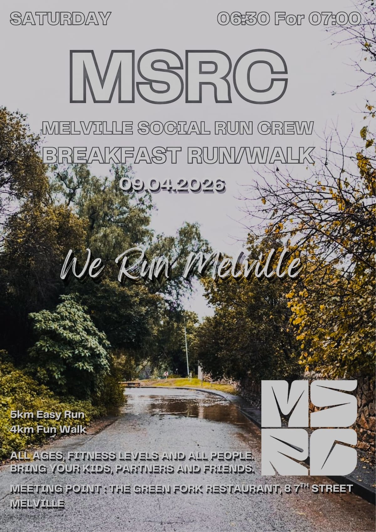 Melville Social Run Crew