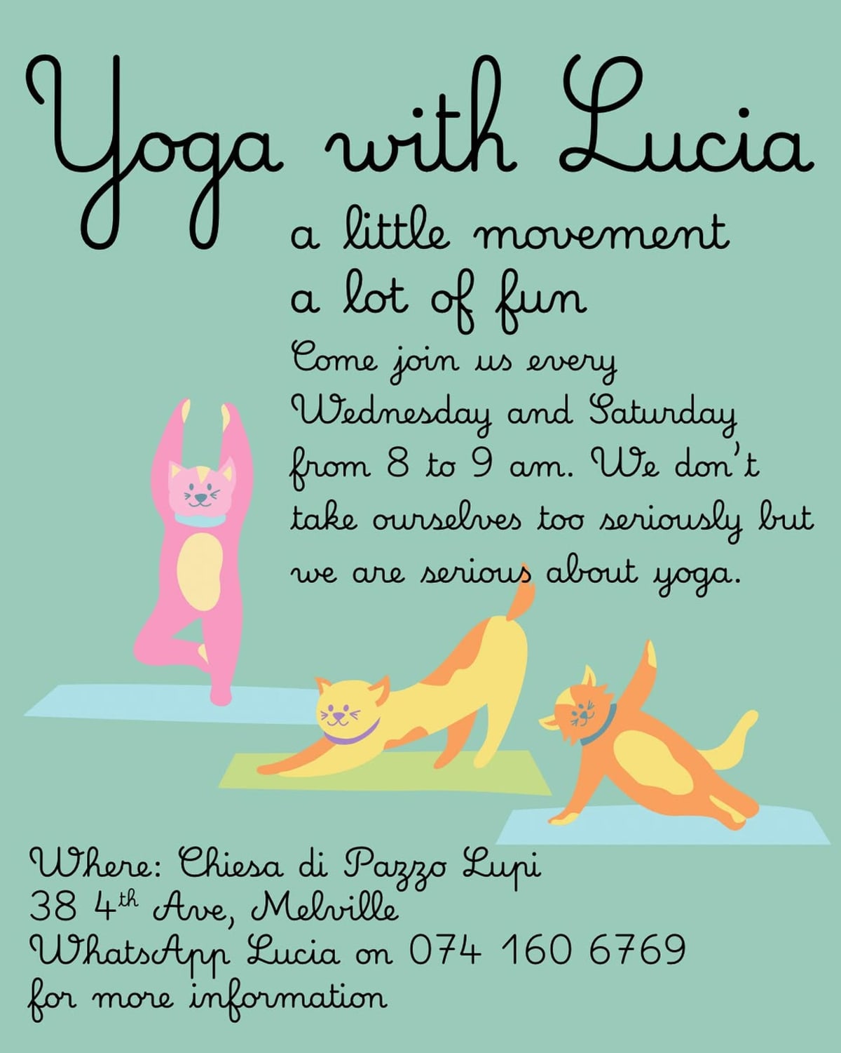Yoga with Lucia at Chiesa