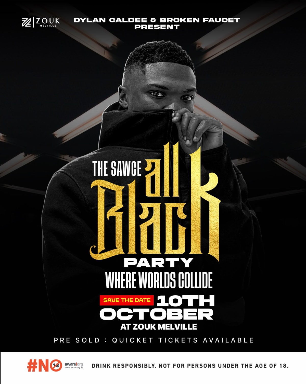 The Sawce All Black Party At Zouk