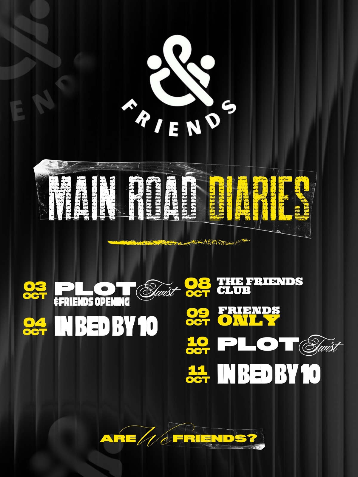 Plot Twist at &Friends