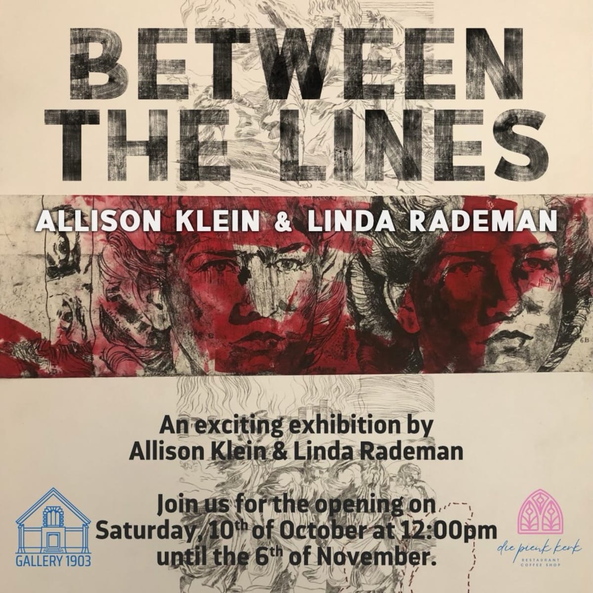 Between The Lines: Allison Klein And Linda Rademan Opening