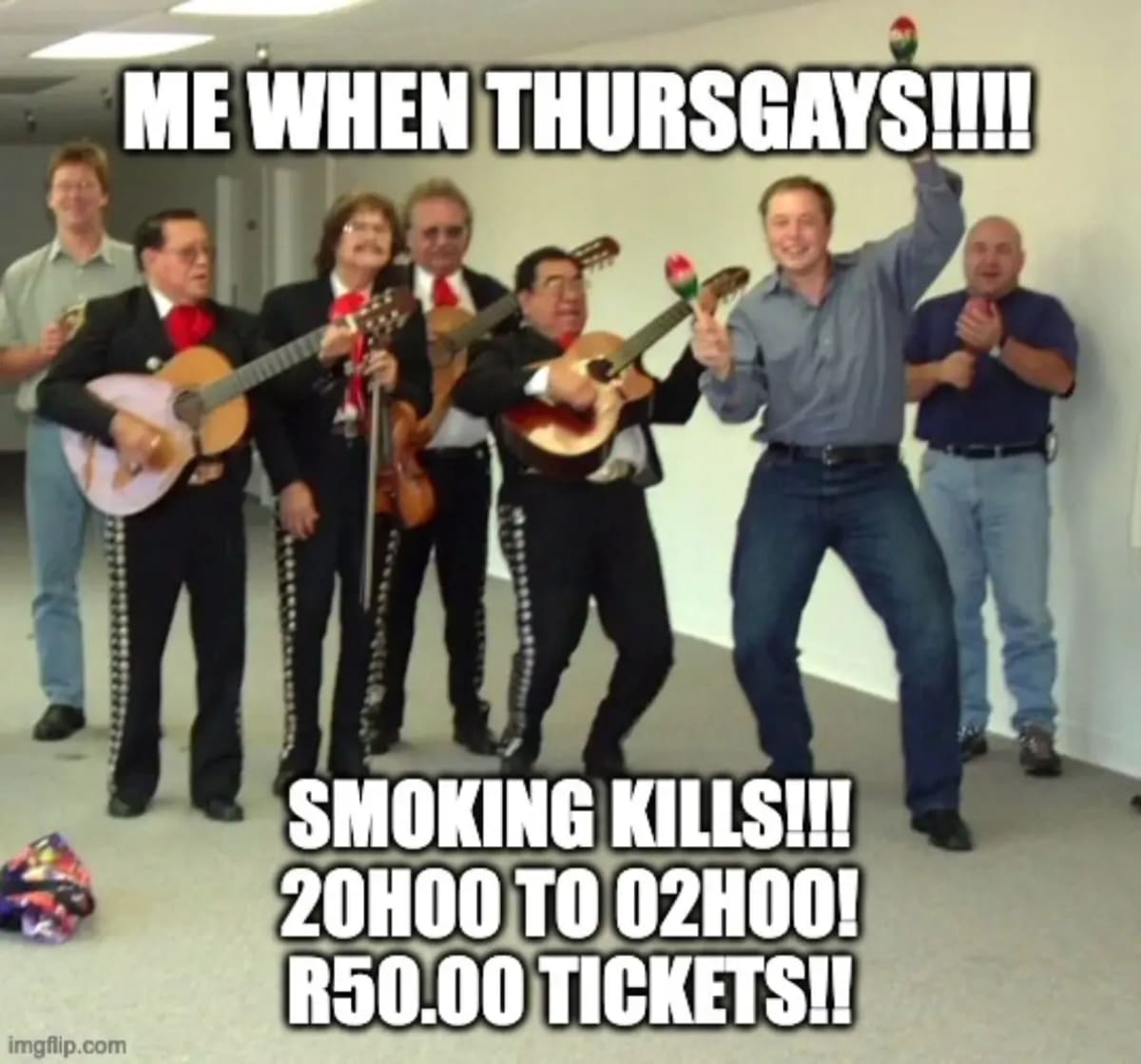 ThursGays At Smoking Kills