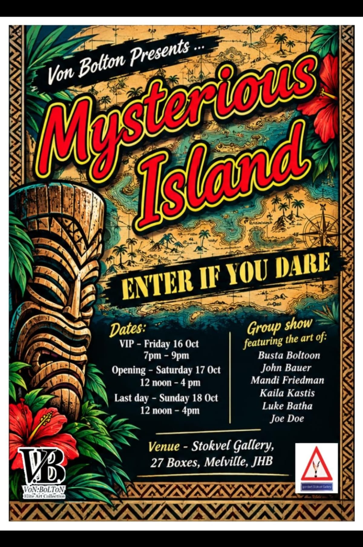 Mysterious Island: Von Bolton Group Show Opening At Stokvel Gallery