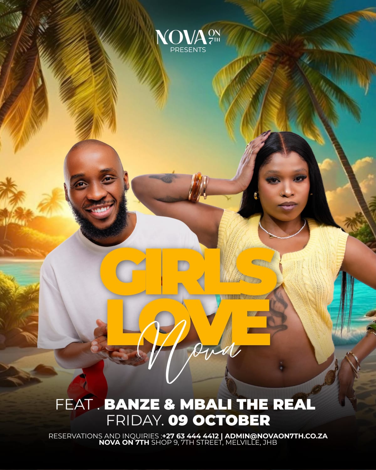 Girls Love Nova With Banze And Mbali The Real