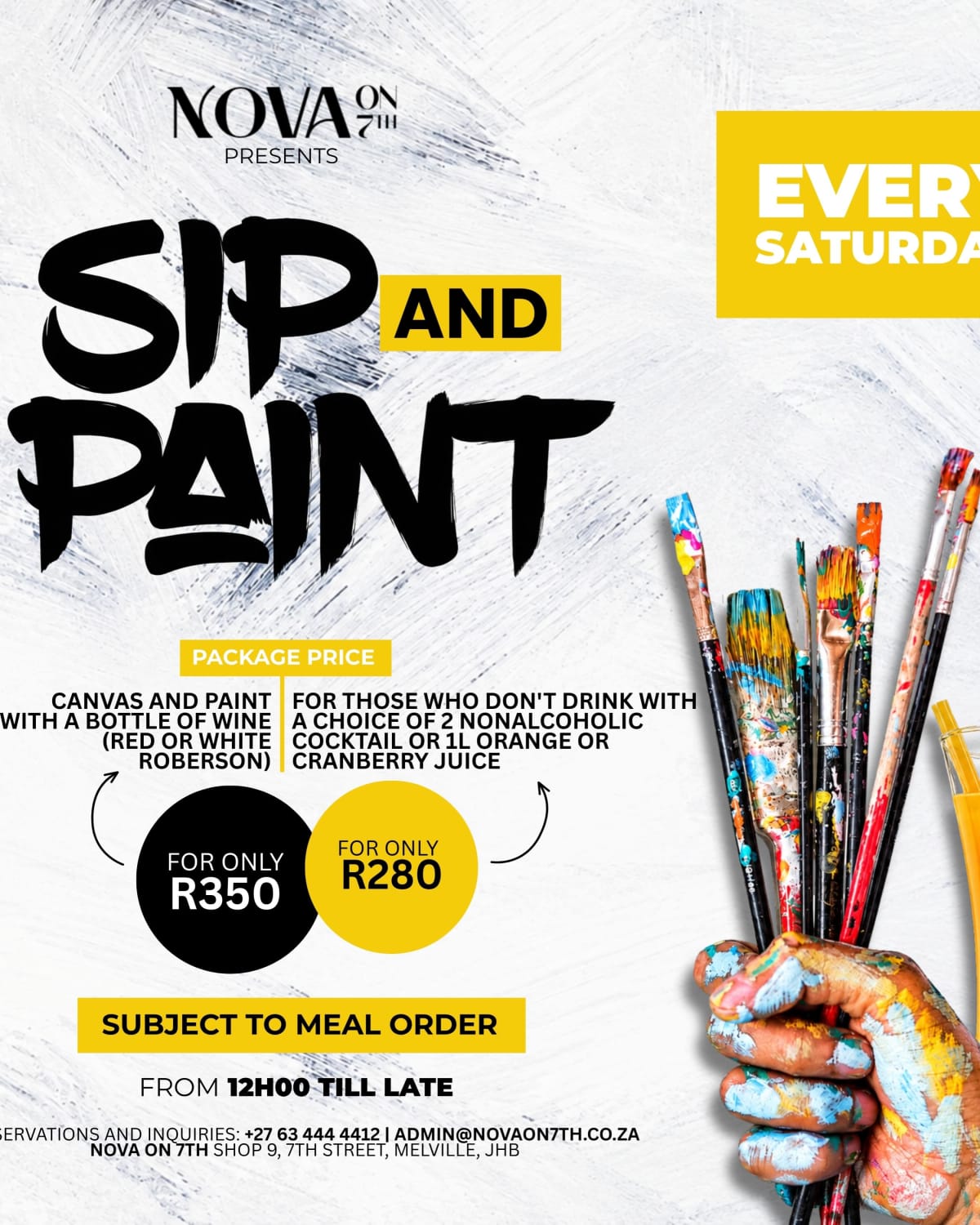 Sip And Paint At Nova