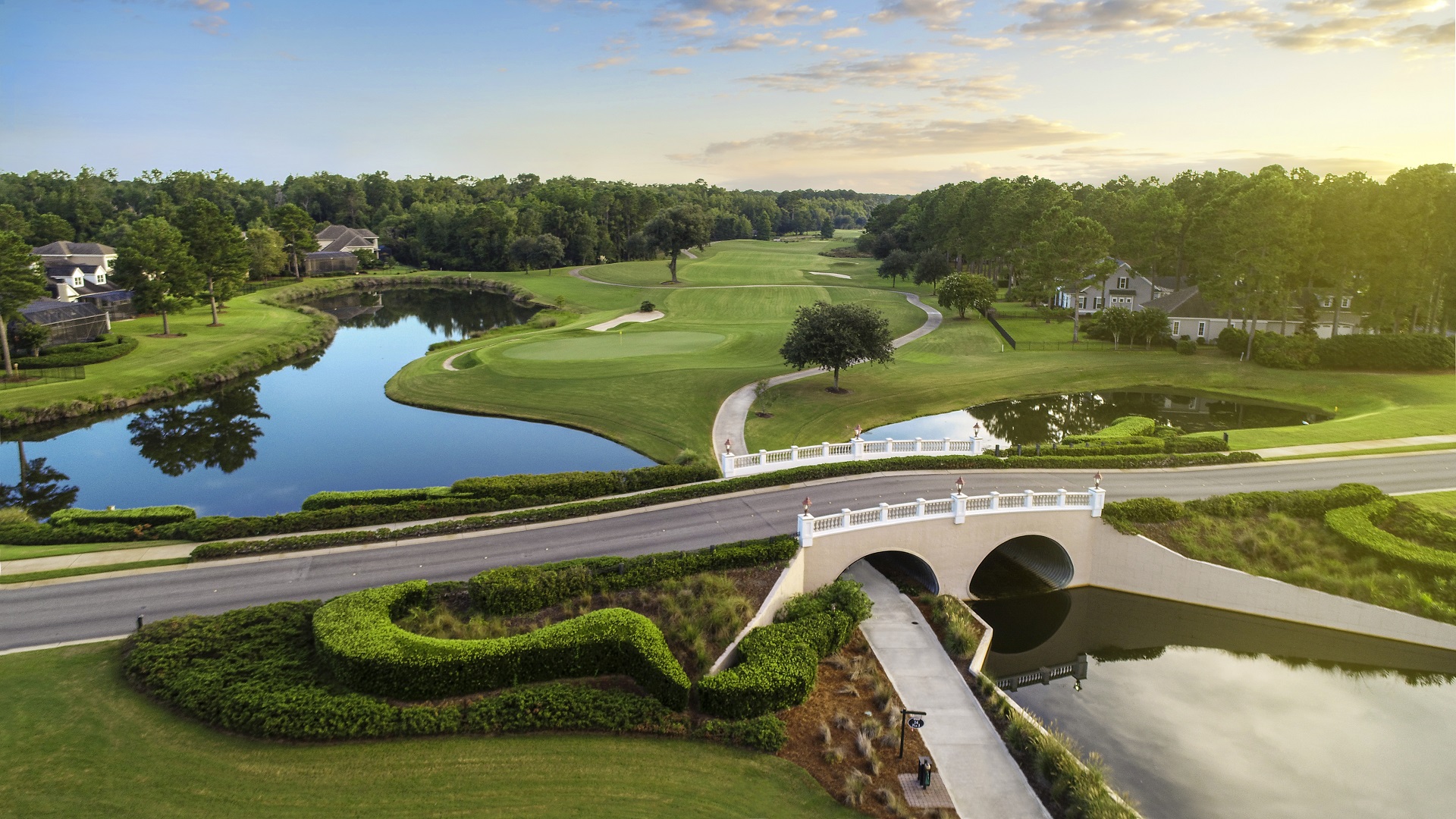 Hampton Hall Pete Dye golf course