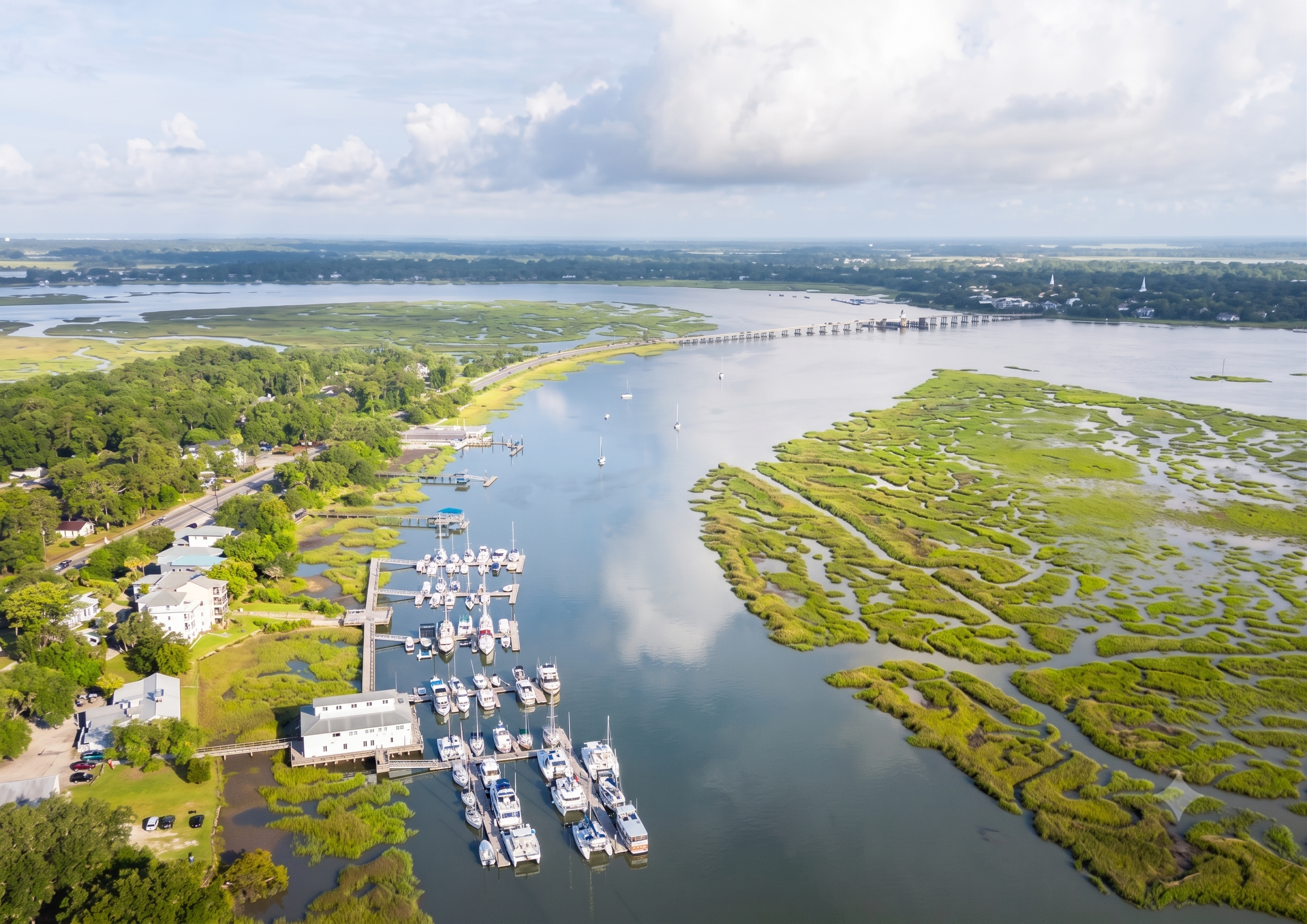 Beaufort SC historic waterfront