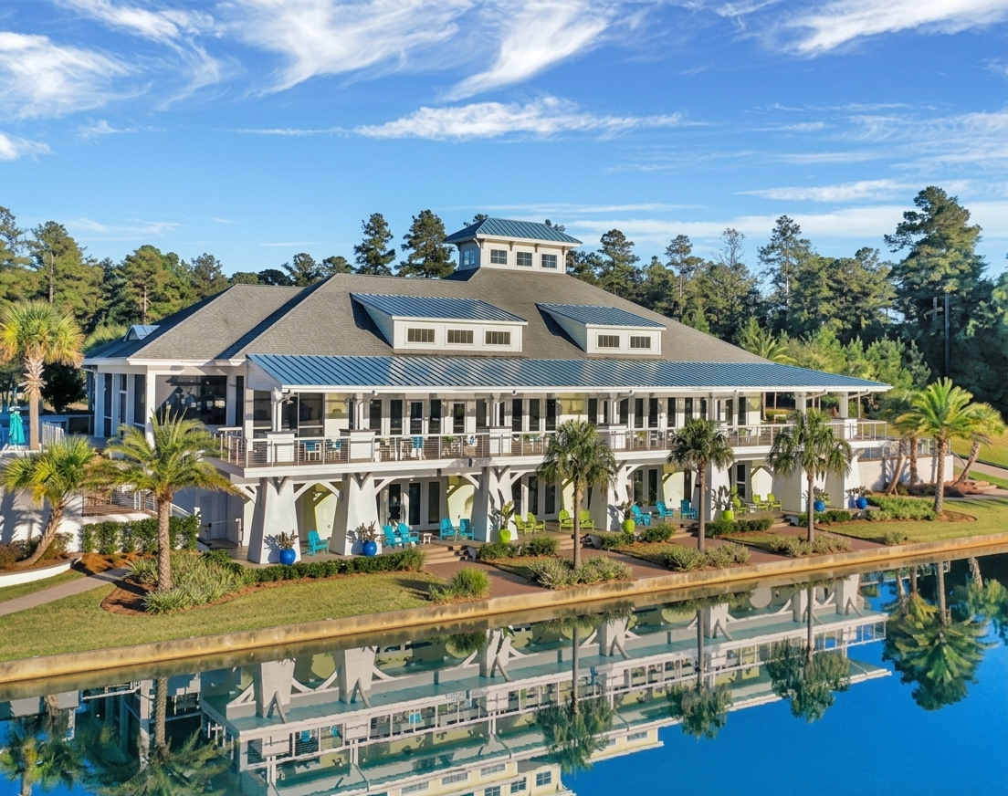 Latitude Margaritaville Hilton Head 55+ resort lifestyle community by Minto