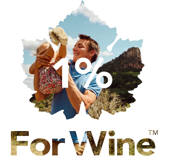 1% for wine