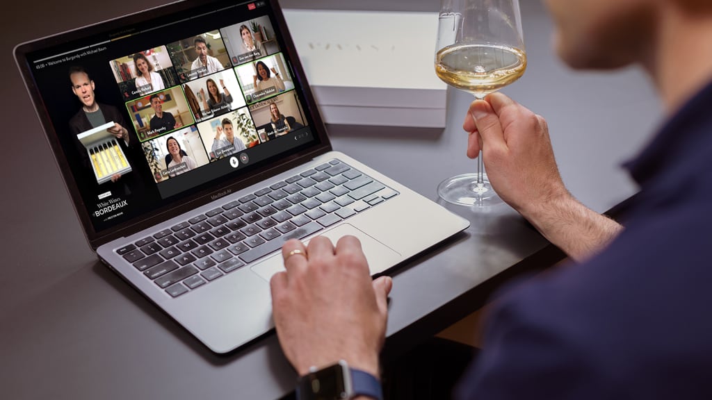 Vivant virtual wine tasting experiences