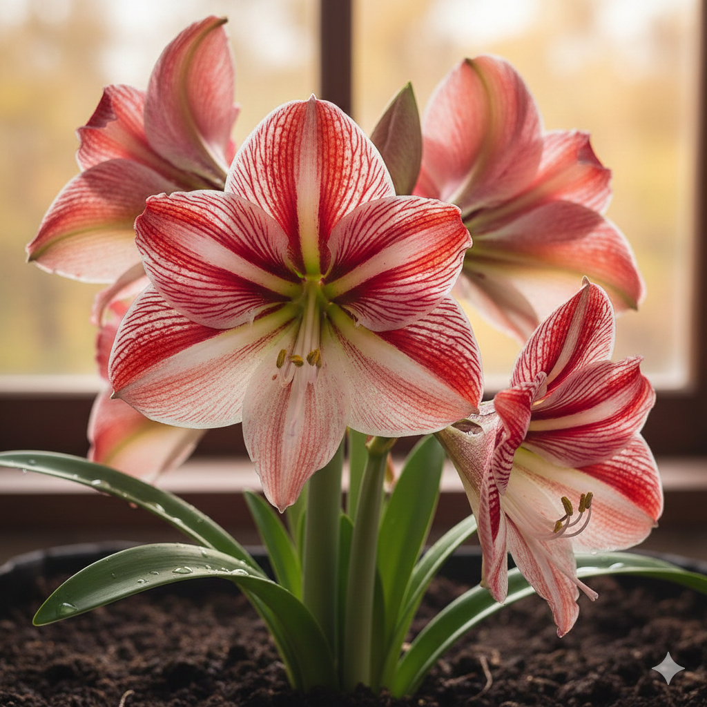 Amaryllis (commerciale), Amaryllis da interno, Giglio stellato, Hippeastrum ibrido