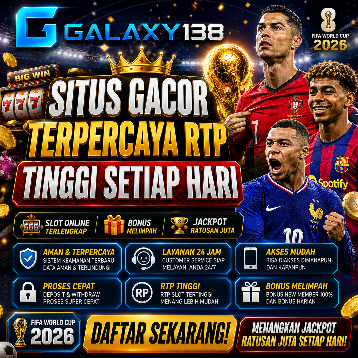 GALAXY138 Situs Gacor Terpercaya RTP Tinggi Setiap Hari