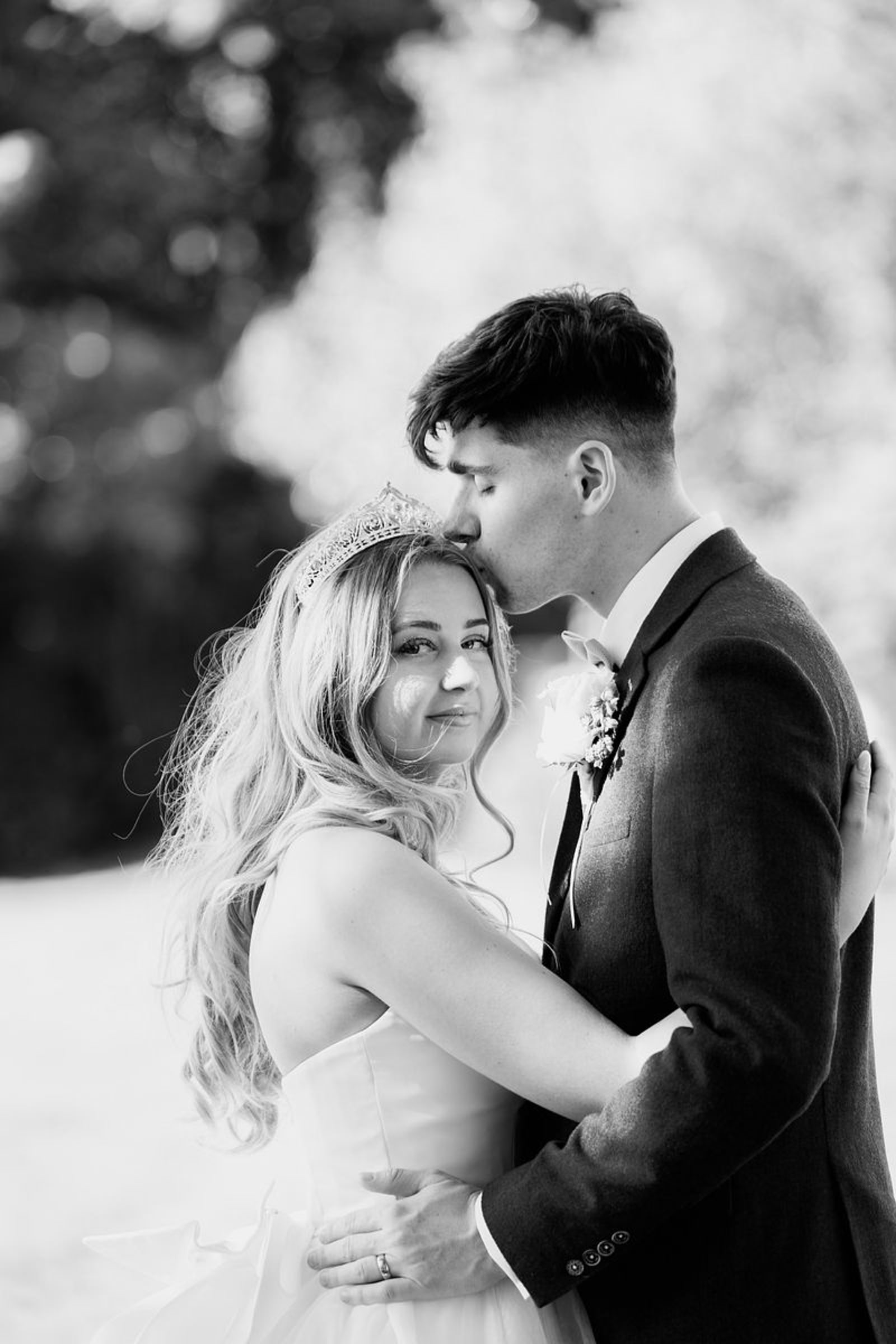 Documentary wedding photograph