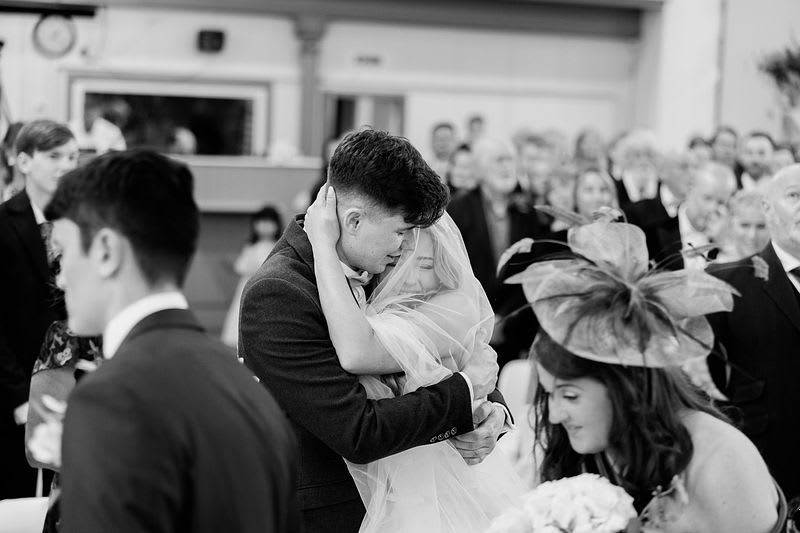 Wedding moment