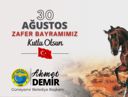 Başkan Demir’den 30 Ağustos Zafer Bayramı Mesajı