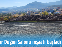 Güneysınır Düğün Salonu İnşaatı Başladı