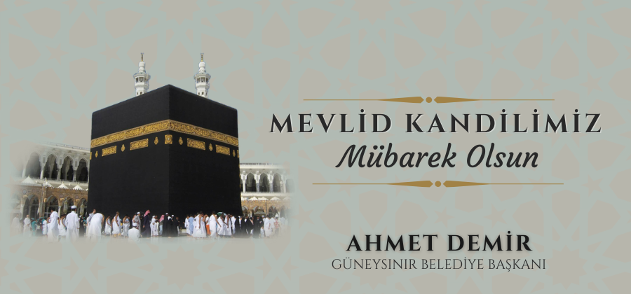 Başkan Demir’in Mevlid Kandili Mesajı