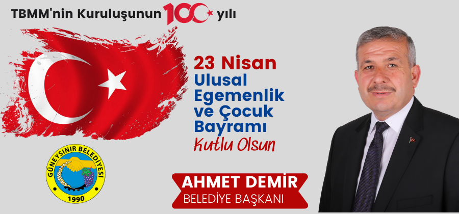 BAŞKAN DEMİR’İN 23 NİSAN MESAJI