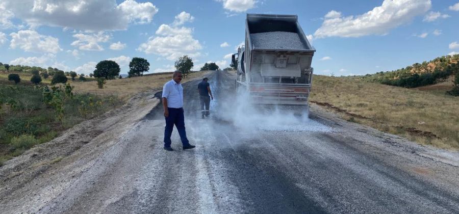 Kızılöz – Durayda mahalle bağlantı yolumuz asfaltlanarak hizmete sunuldu