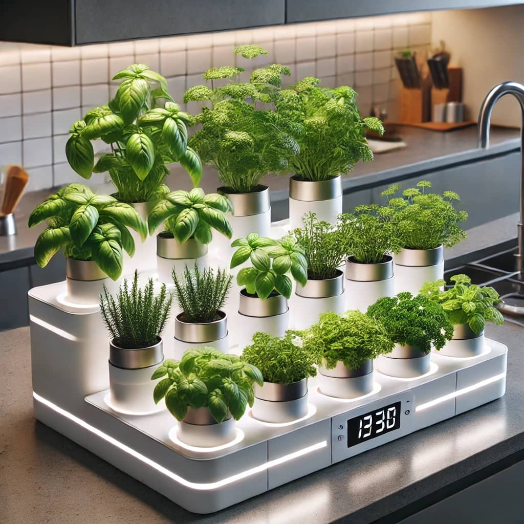 Compact Herb Garden – unique kitchen gadget