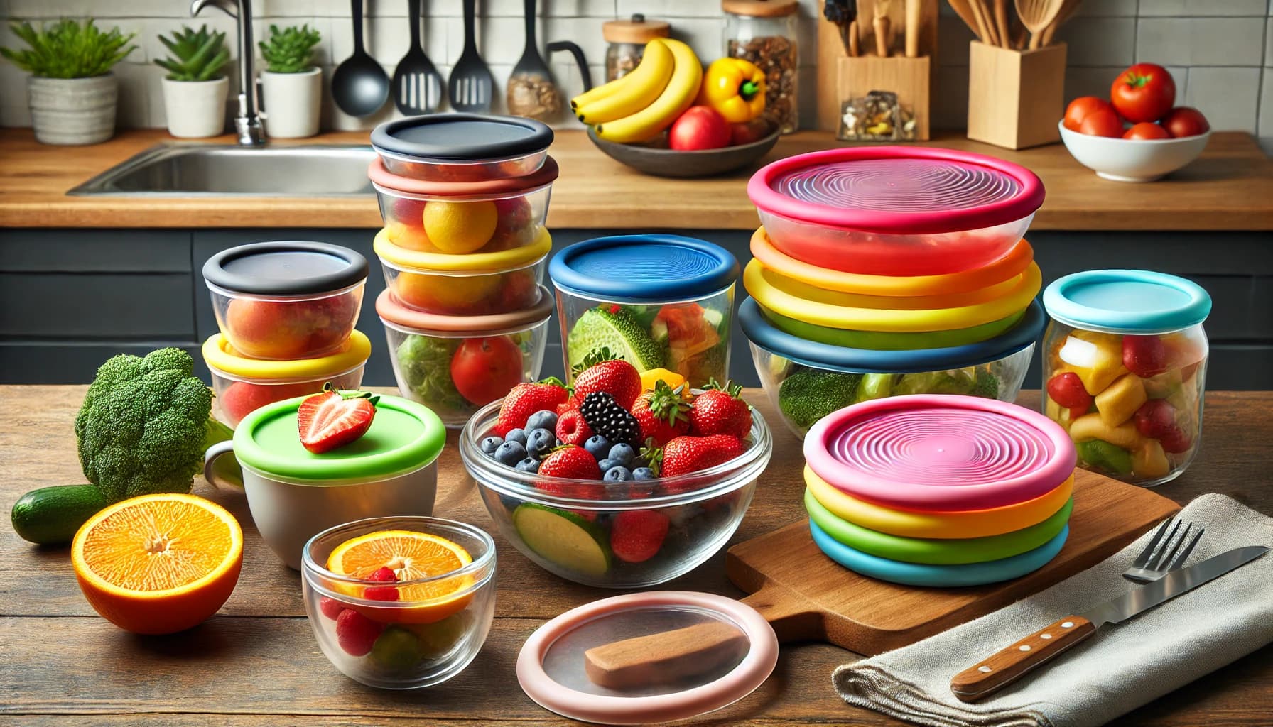 Silicone Stretch Lids unique kitchen gadgets