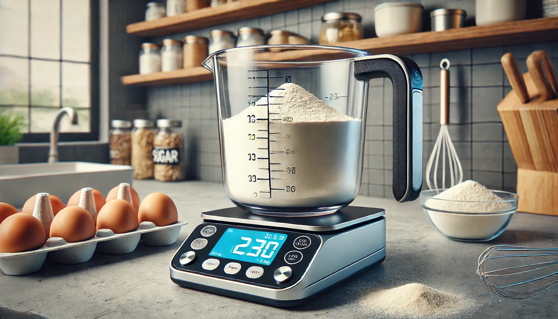 Digital Measuring Cup and Scale unique kitchen gadgets