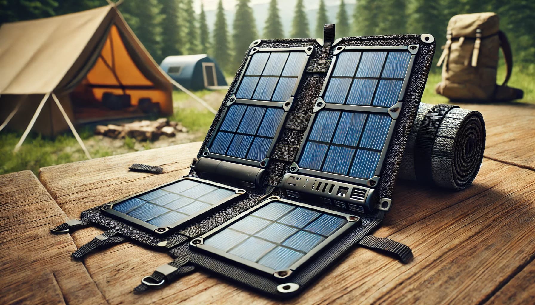 Foldable Solar Charger - travel gadgets