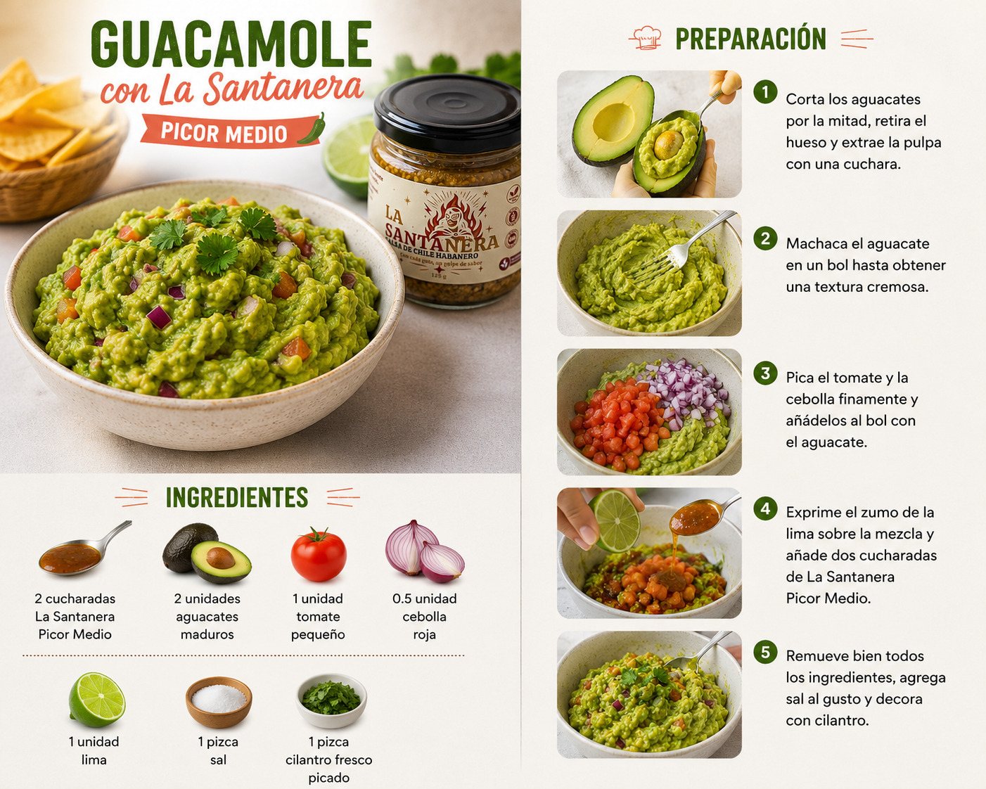 Guacamole Picante Express