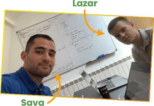 Sava i Lazar, osnivači farmit-a