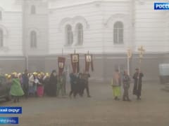 Сердце верующих: Завершение Крестного хода на Белой горе