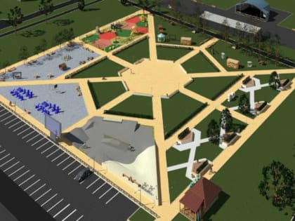 ​На благоустройство Ярмарочной площади в Осе направят средства по нацпроекту