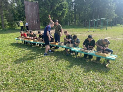 Курсанты Пермского института ФСИН России принимали участие в военно- спортивных сборах  с кадетами и воспитанниками МАОУ ПКШ №1 «Пермский кадетский корпус имени генералиссимуса А.В