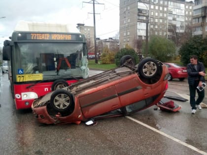 ​В ГИБДД рассказали подробности ДТП с автобусом в Перми