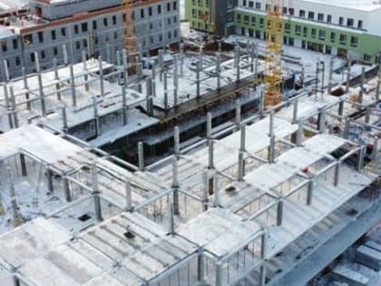 В Перми строительство краевой инфекционной больницы выполнено на 40 процентов