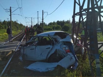 ​В Пермском крае произошло ДТП на железнодорожном переезде