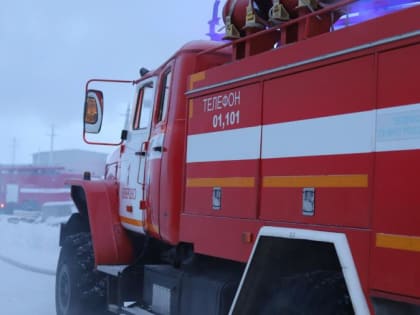 В Рождественскую ночь пермские пожарные спасли женщину