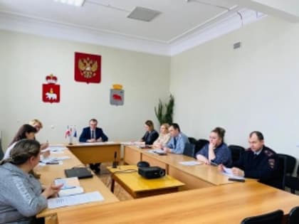 Заседание рабочей группы по вопросам регистрации (учета) избирателей, участников референдума на территории Кудымкарского муниципального округа