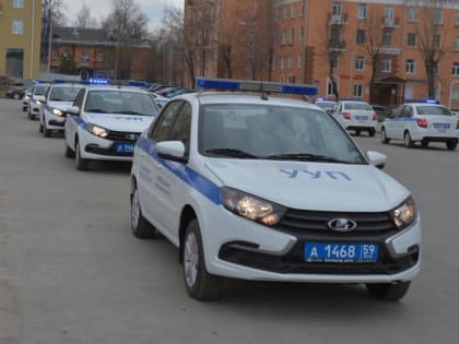 Автопарк отдела полиции г.Кунгура пополнили новые служебные автомобили