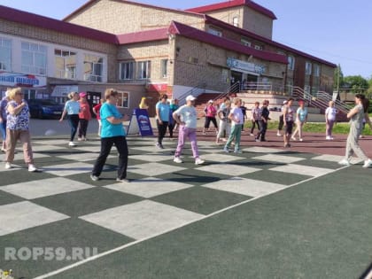 «Шаги здоровья» на свежем воздухе
