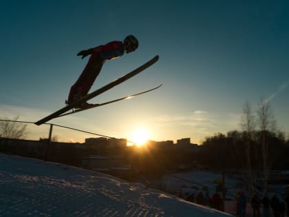 Чайковский принимает Чемпионат России по прыжкам на лыжах с трамплина