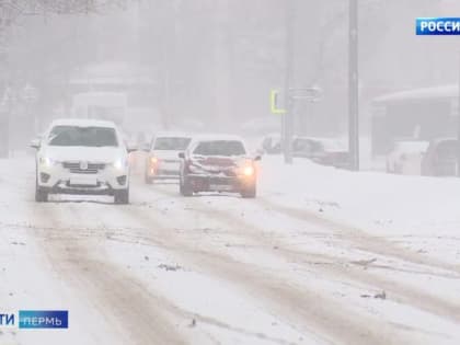 В Прикамье снова ожидается сильный снегопад