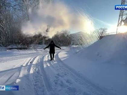 Аномально холодная погода в Прикамье сохранится до середины января