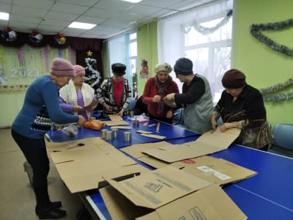 В Кунгурском округе жители п. Семсовхоз и д. Каменка создали ТОС «Возрождение» и помогают участникам СВО