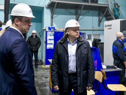 Глава Перми побывал на производственной площадке Пермского научно-исследовательского технологического института
