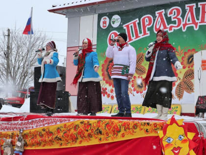 Широкая Масленица. Ординцы провожали зиму, весну встречали