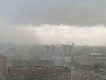 ​На территории Пермского края прошли сильные ливни